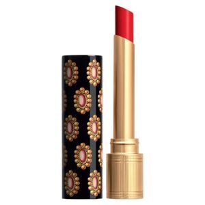 GUCCI ROUGE DE BEAUTÉ BRILLANT – GOLDIE RED 25 | GLOW EDITION